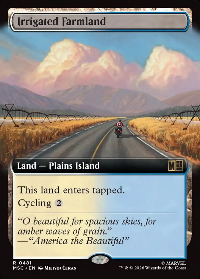 Irrigated Farmland (481) - Marvel Super Heroes Commander (MSC)