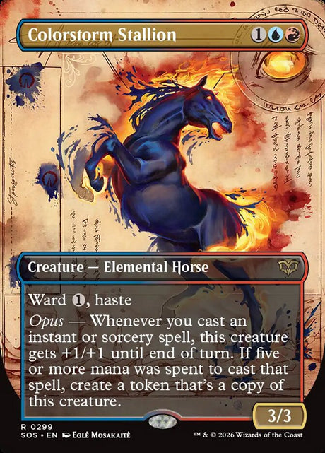 Colorstorm Stallion (299) - Secrets of Strixhaven (SOS)