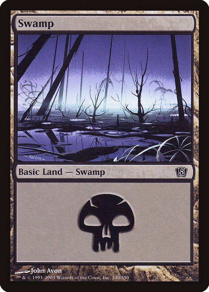 Swamp (340) - Eighth Edition (8ED)
