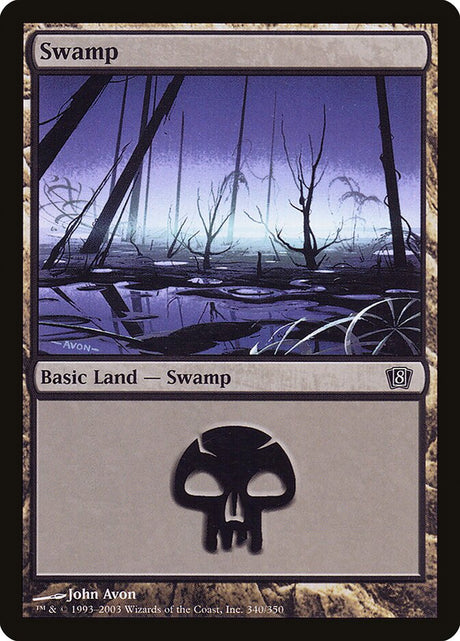 Swamp (340) - Eighth Edition (8ED)