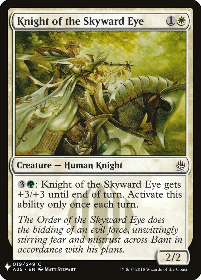 Knight of the Skyward Eye (A25-19) - The List (PLST)
