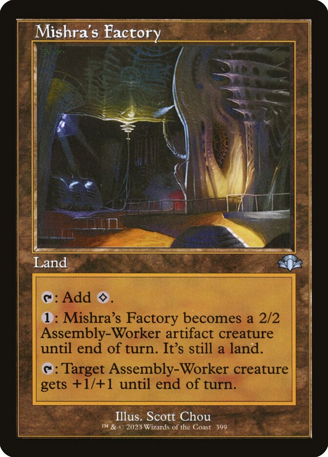 Mishra's Factory (399) - Dominaria Remastered (DMR)