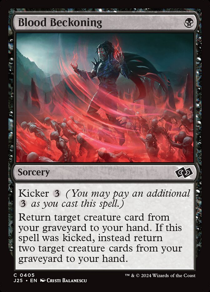 Blood Beckoning (405) - Foundations Jumpstart (J25)
