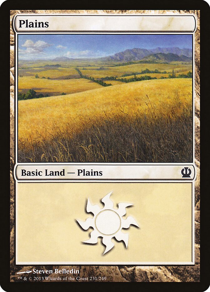 Plains (231) - Theros (THS)