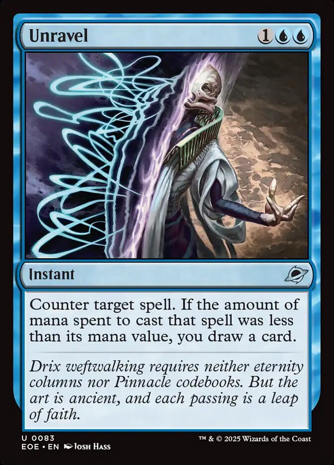 Unravel (83) - Edge of Eternities (EOE)