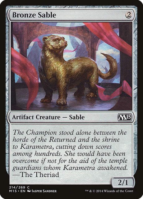 Bronze Sable (214) - Magic 2015 (M15)