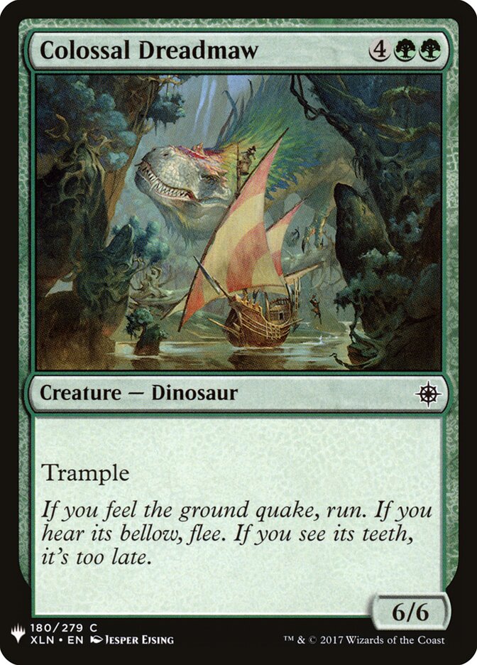 Colossal Dreadmaw (XLN-180) - The List (PLST)