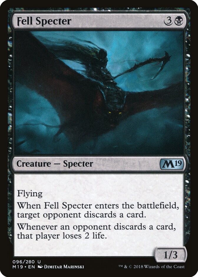 Fell Specter (96) - Core Set 2019 (M19)