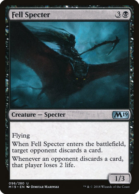 Fell Specter (96) - Core Set 2019 (M19)