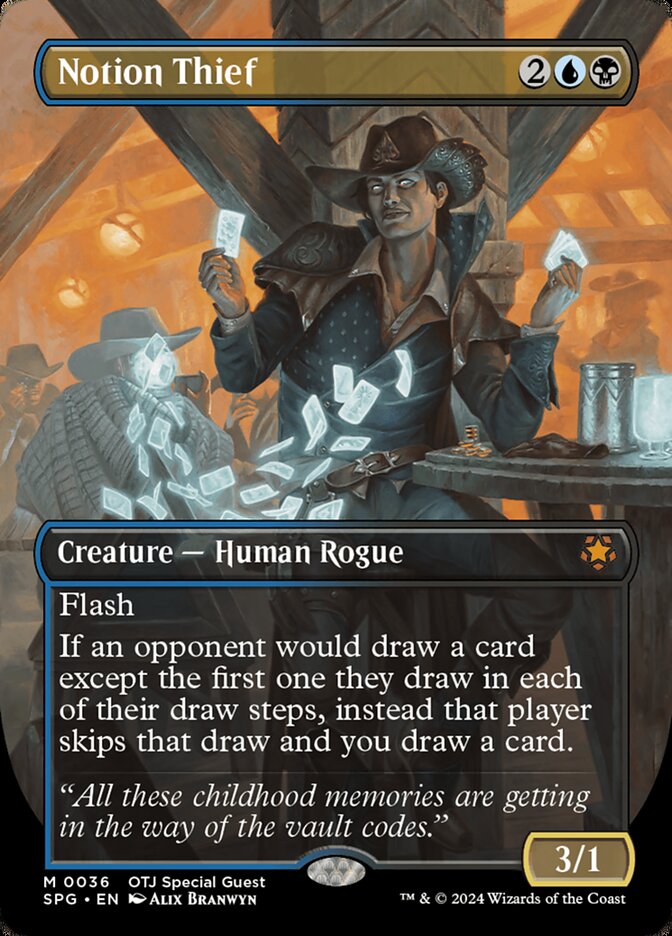 Notion Thief - [Foil, Borderless] Special Guests (SPG)