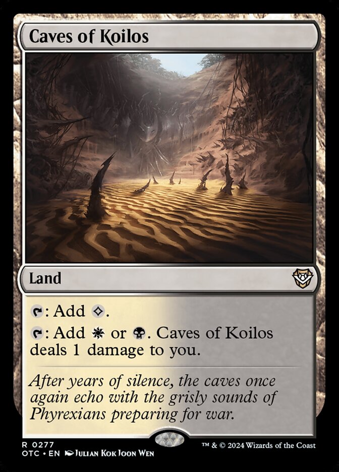 Caves of Koilos (277) - Outlaws of Thunder Junction Commander (OTC)