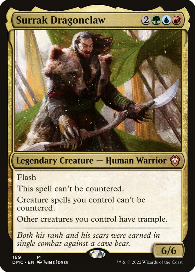 Surrak Dragonclaw (169) - Dominaria United Commander (DMC)