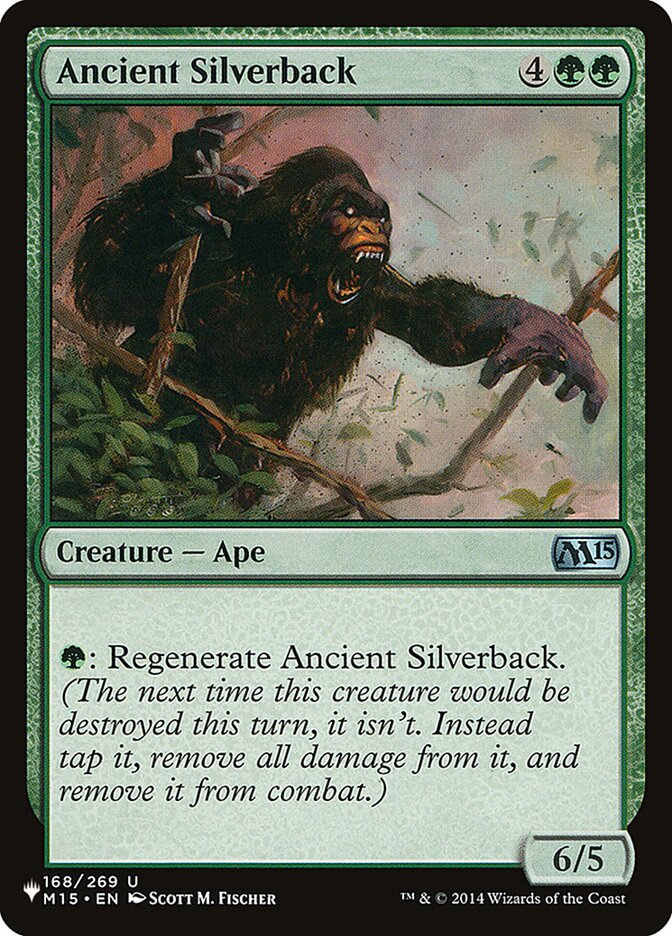 Ancient Silverback - The List (PLST)