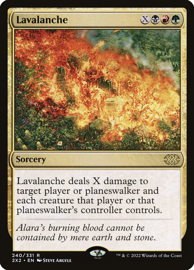 Lavalanche (240) - Double Masters 2022 (2X2)