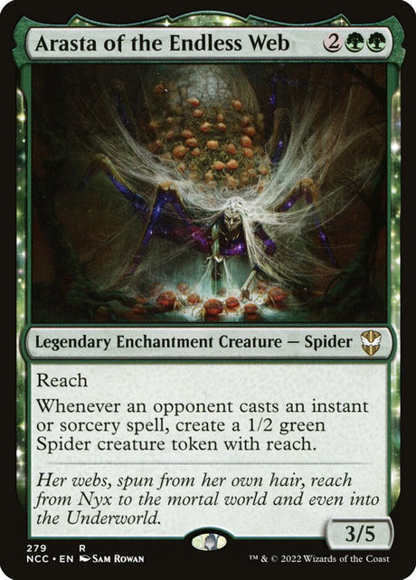 Arasta of the Endless Web (279) - New Capenna Commander (NCC)