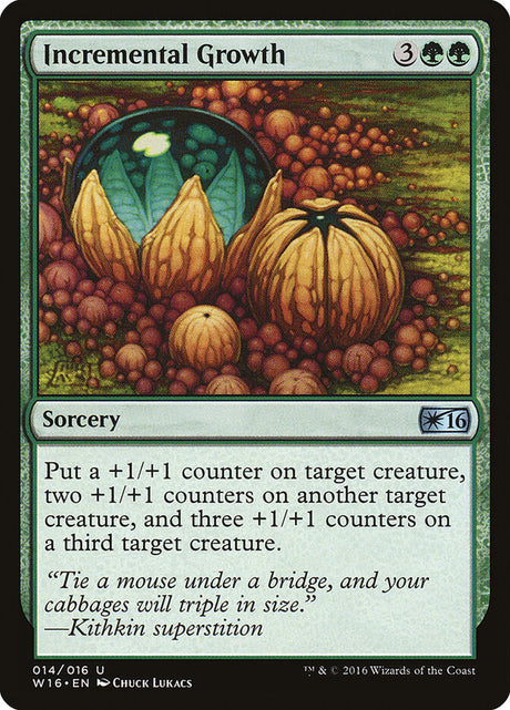 Incremental Growth (14) - Welcome Deck 2016 (W16)