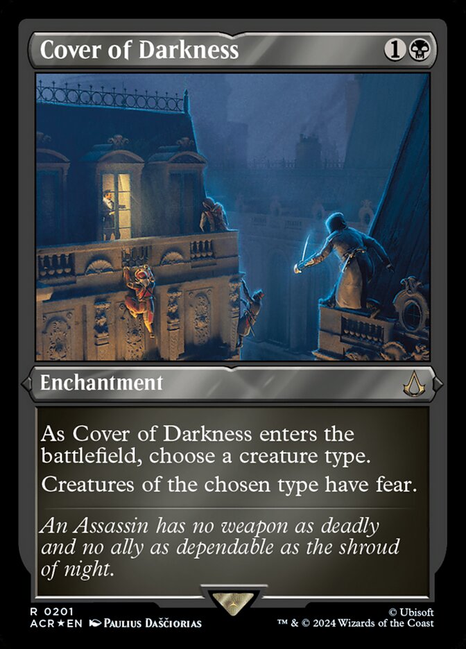 Cover of Darkness - [Etched Foil] Assassin's Creed (ACR)