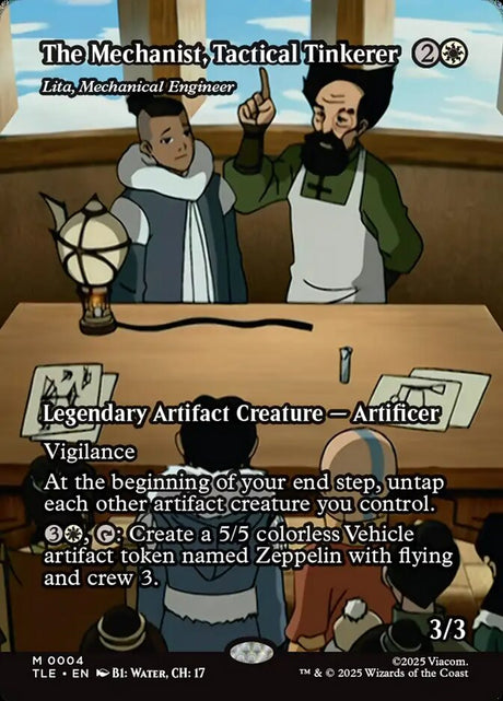 The Mechanist, Tactical Tinkerer - Lita, Mechanical Engineer (4) - Avatar: The Last Airbender Eternal (TLE)