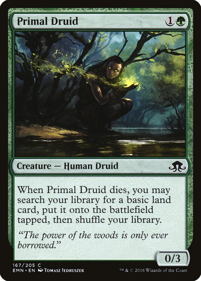 Primal Druid (167) - Eldritch Moon (EMN)
