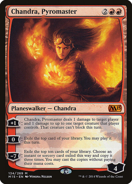 Chandra, Pyromaster (134) - Magic 2015 (M15)