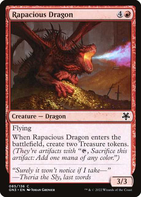Rapacious Dragon (85) - Game Night: Free-for-All (GN3)