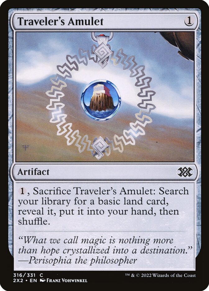 Traveler's Amulet (316) - Double Masters 2022 (2X2)