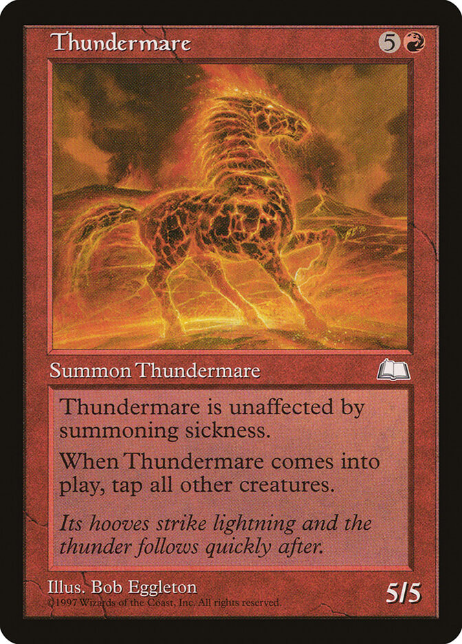 Thundermare (116) - Weatherlight (WTH)
