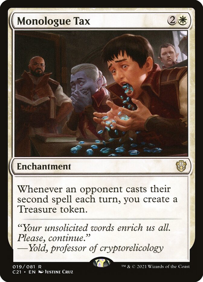 Monologue Tax (19) - Commander 2021 (C21)