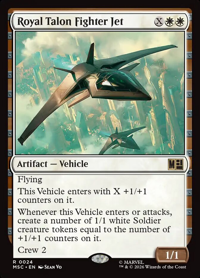 Royal Talon Fighter Jet (24) - Marvel Super Heroes Commander (MSC)
