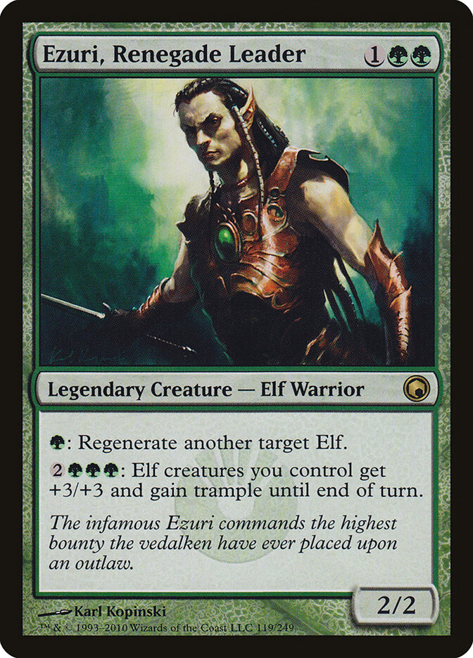 Ezuri, Renegade Leader (119) - Scars of Mirrodin (SOM)