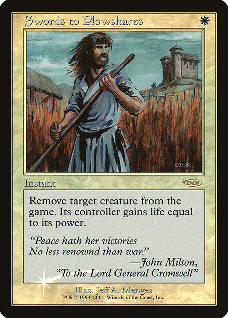 Swords to Plowshares (6) - Friday Night Magic 2001 (F01)