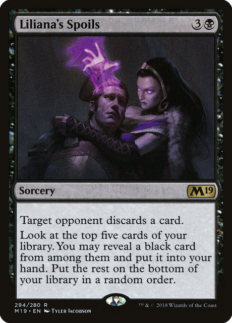 Liliana's Spoils (294) - Core Set 2019 (M19)