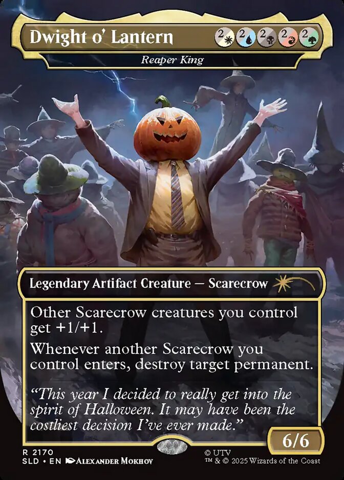 Dwight o' Lantern - Reaper King (2170) - Secret Lair Drop (SLD)