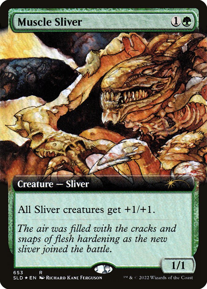 Muscle Sliver (653) - Secret Lair Drop (SLD)