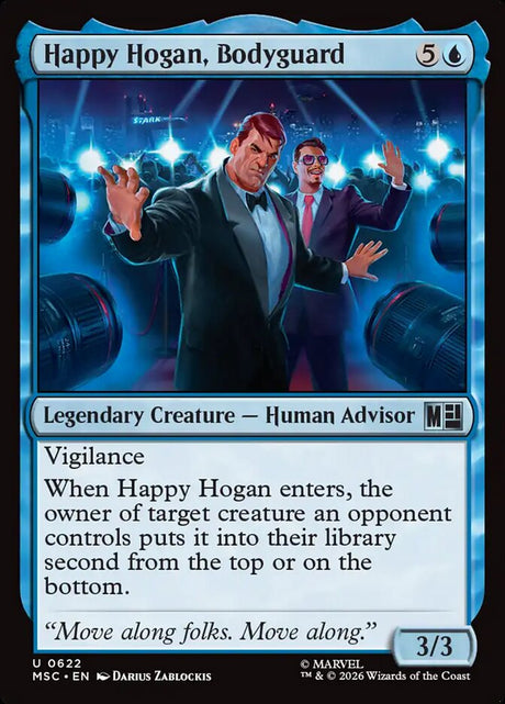 Happy Hogan, Bodyguard (622) - Marvel Super Heroes Commander (MSC)