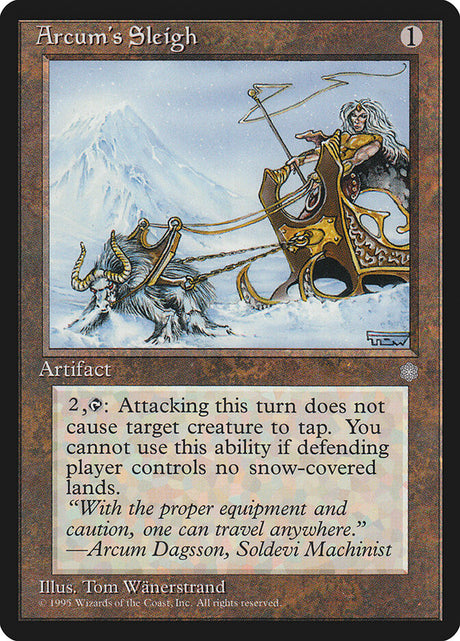 Arcum's Sleigh (309) - Ice Age (ICE)