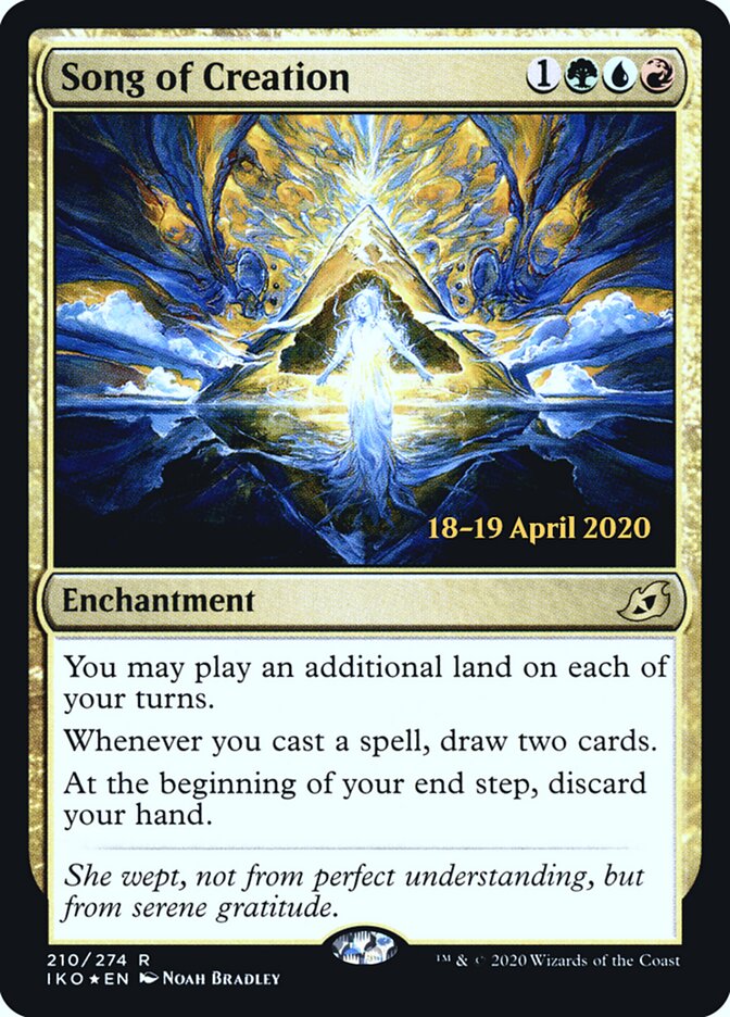 Song of Creation (210s) - Ikoria: Lair of Behemoths Promos (PIKO)