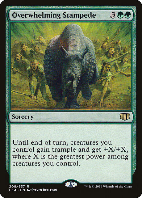 Overwhelming Stampede (208) - Commander 2014 (C14)
