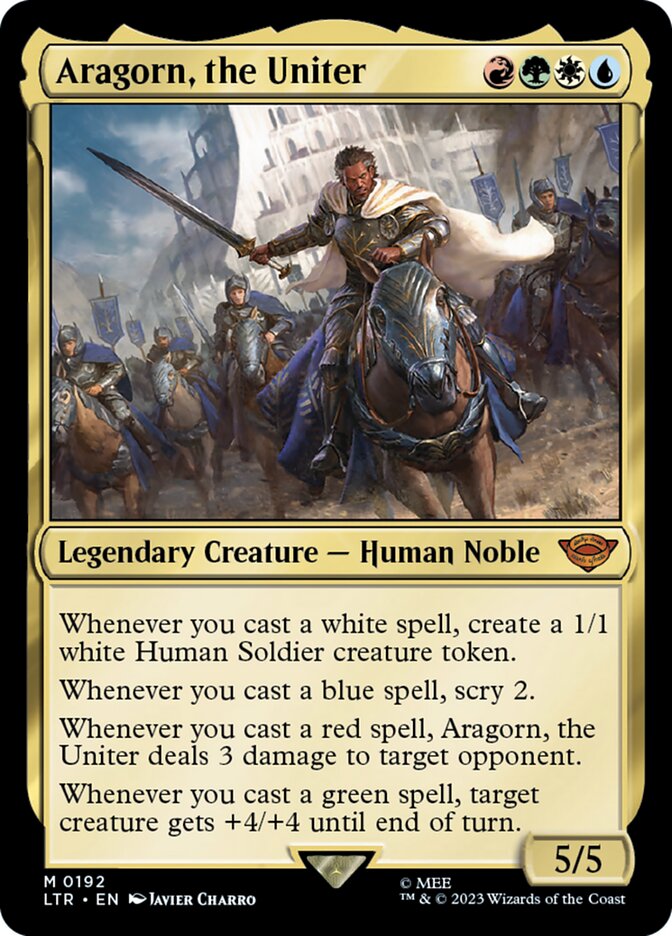 Aragorn, the Uniter (192) - The Lord of the Rings: Tales of Middle-earth (LTR)