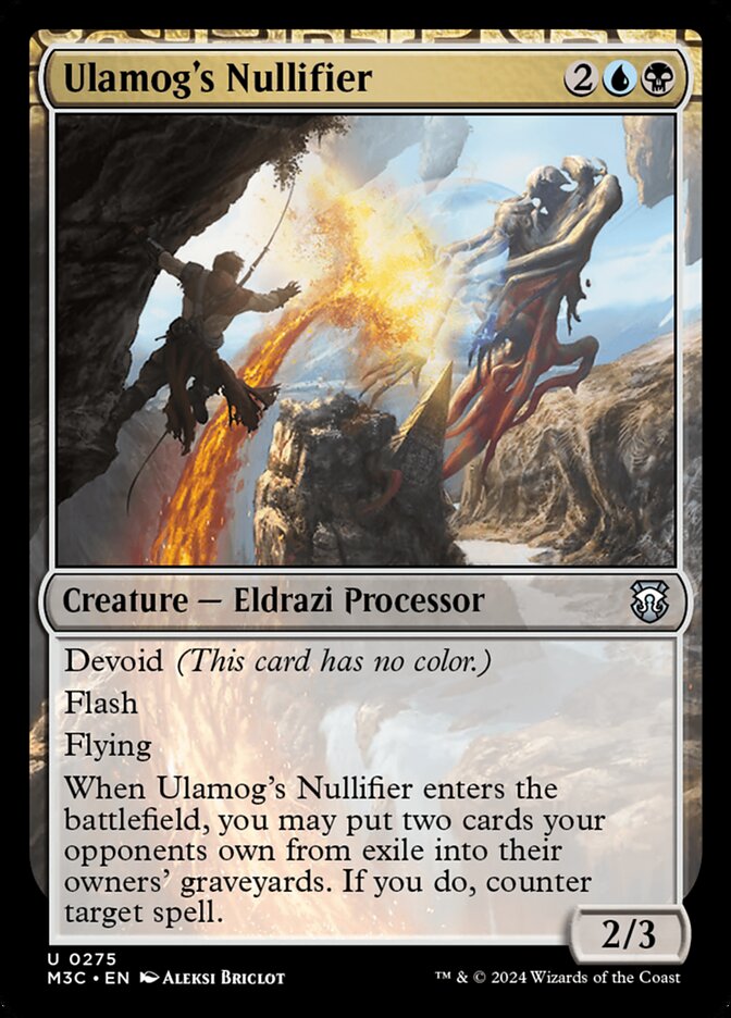 Ulamog's Nullifier (275) - Modern Horizons 3 Commander (M3C)