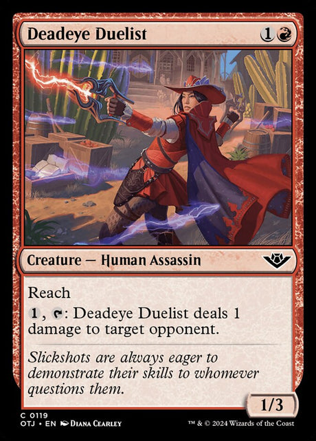 Deadeye Duelist (119) - Outlaws of Thunder Junction (OTJ)