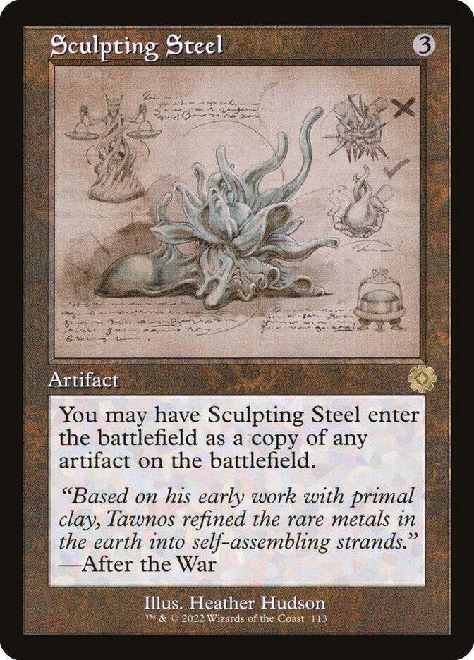 Sculpting Steel (113) - The Brothers' War Retro Artifacts (BRR)