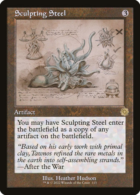 Sculpting Steel (113) - The Brothers' War Retro Artifacts (BRR)