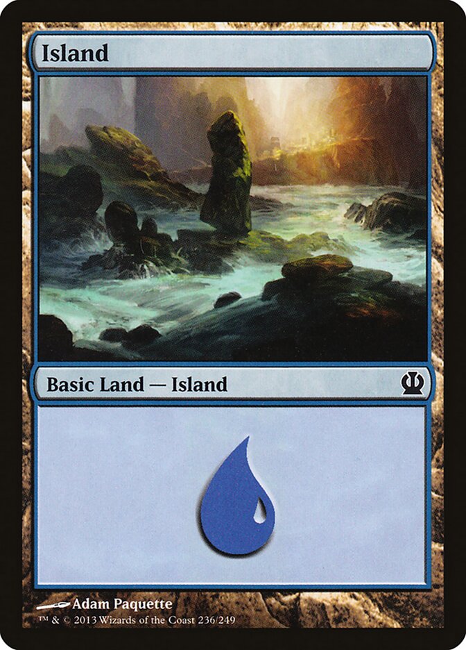 Island (236) - Theros (THS)