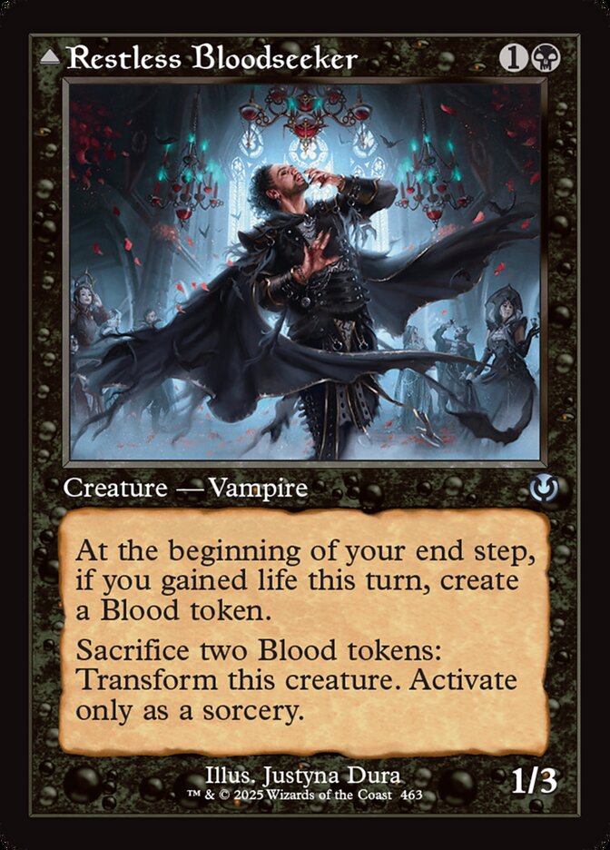 Restless Bloodseeker // Bloodsoaked Reveler - [Foil, Retro Frame] Innistrad Remastered (INR)