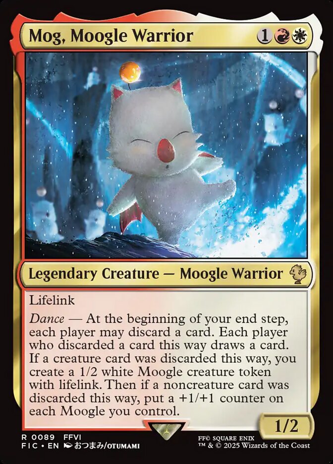 Mog, Moogle Warrior (89) - Final Fantasy Commander (FIC)