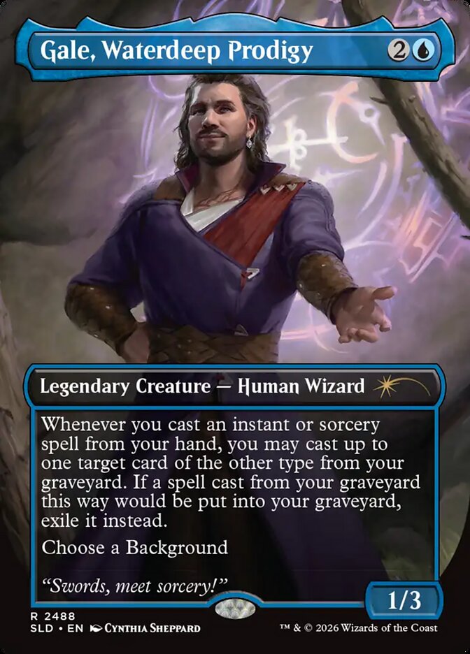 Gale, Waterdeep Prodigy (2488) - Secret Lair Drop (SLD)