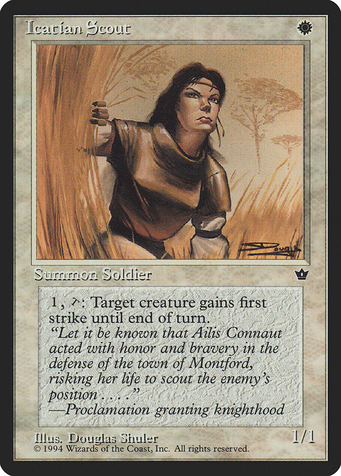 Icatian Scout (13b) - Fallen Empires (FEM)