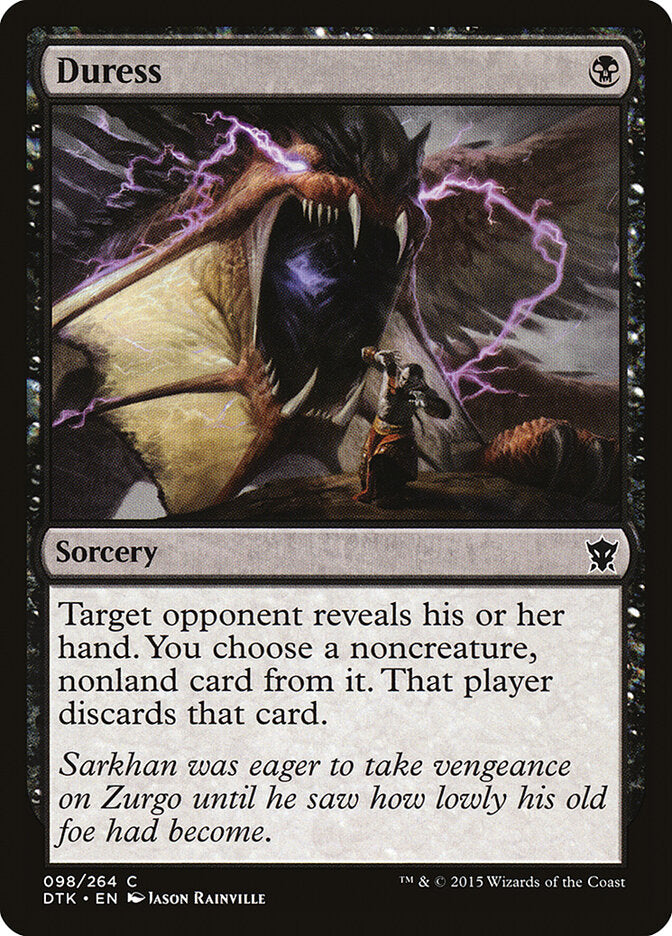 Duress (98) - Dragons of Tarkir (DTK)