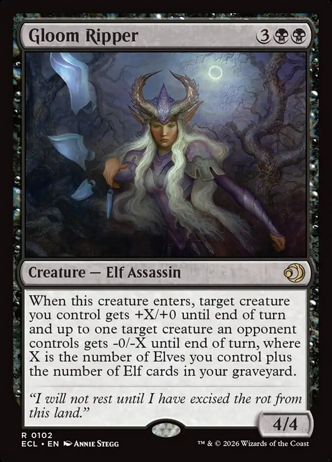 Gloom Ripper (102) - Lorwyn Eclipsed (ECL)